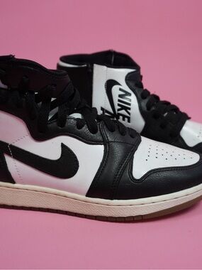 Nike Black & White High-Top Sneakers